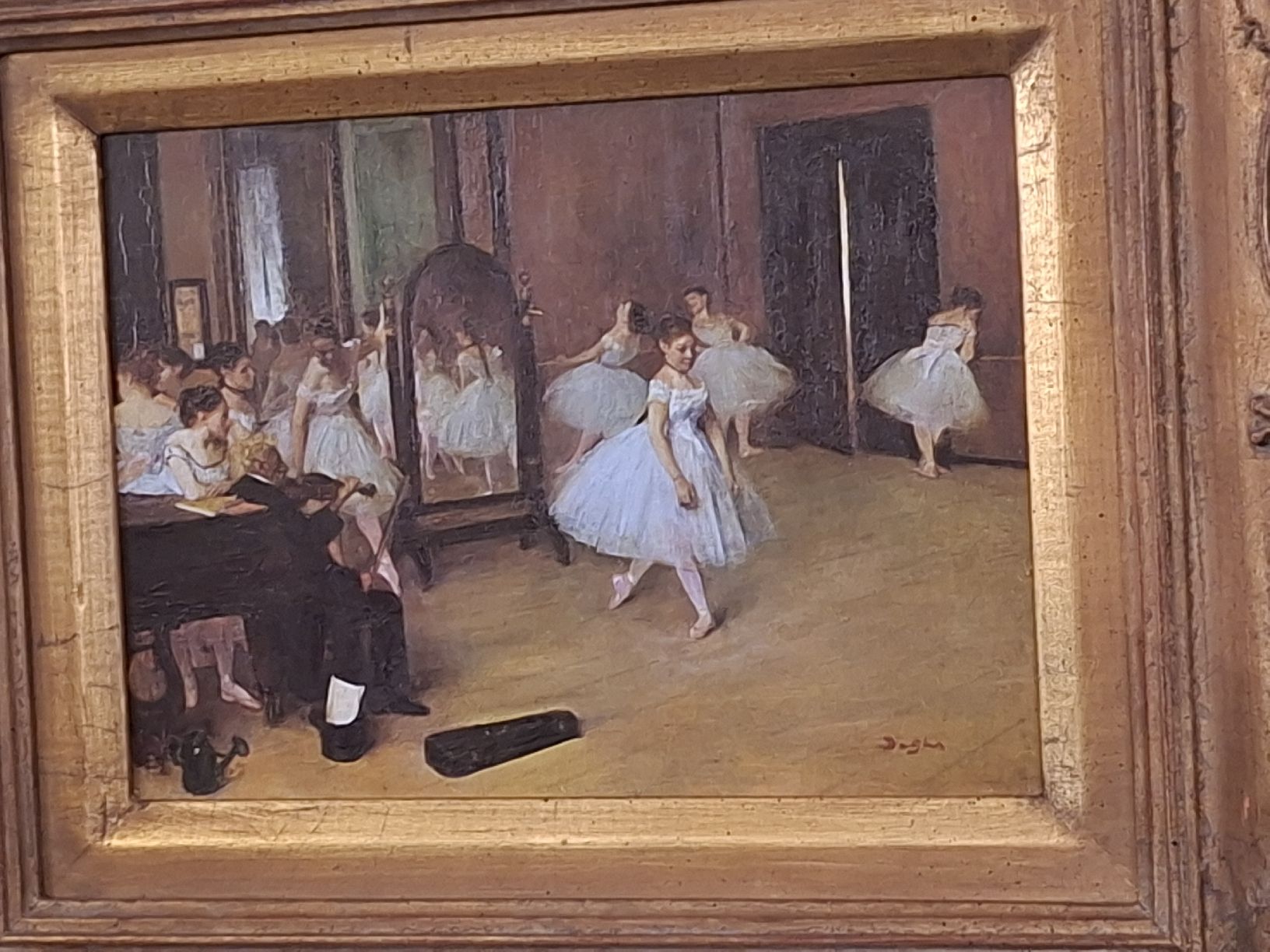 Dipinti: Edgar Degas Gemälde "Tänzerinnen" Repro. – Usato da Grossdietwil venduto da mahsoumi 3