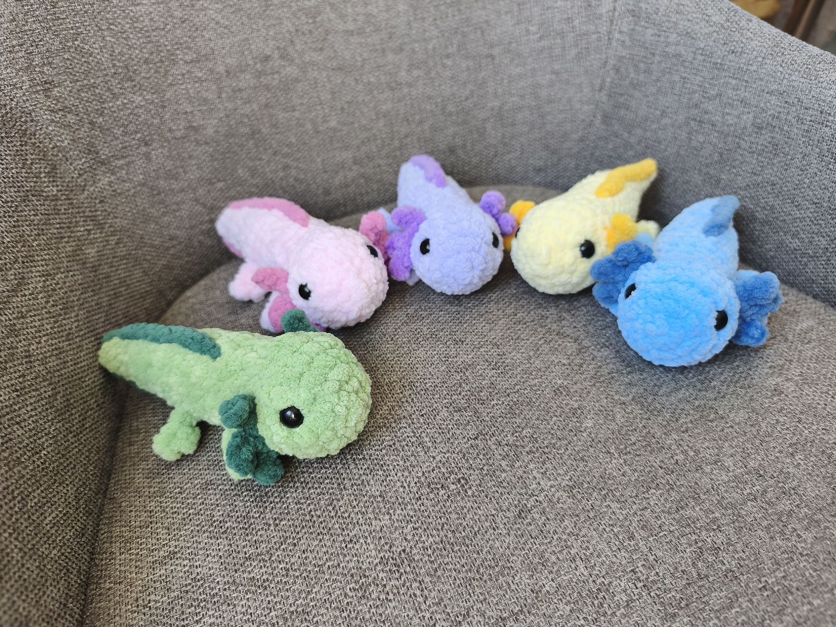 Spielzeuge: Axolotl peluche fait main  – Neu (gemäss Beschreibung) aus Orbe von don_ym8h 1