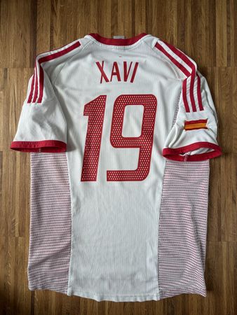 Original Xavi Spanien 2002-2004 Trikot M