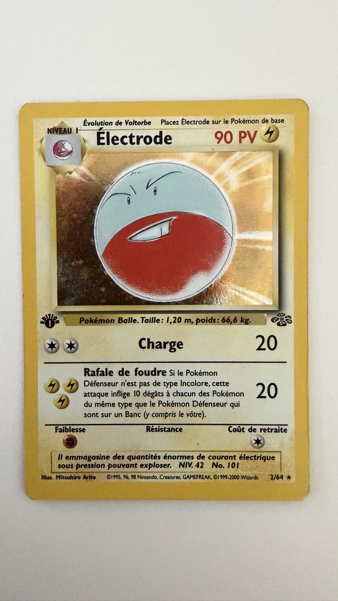 Pokémon Cartes à collectionner: Pokemon holo electrode 1 edition  – D'occasion à Caslano par tuning21