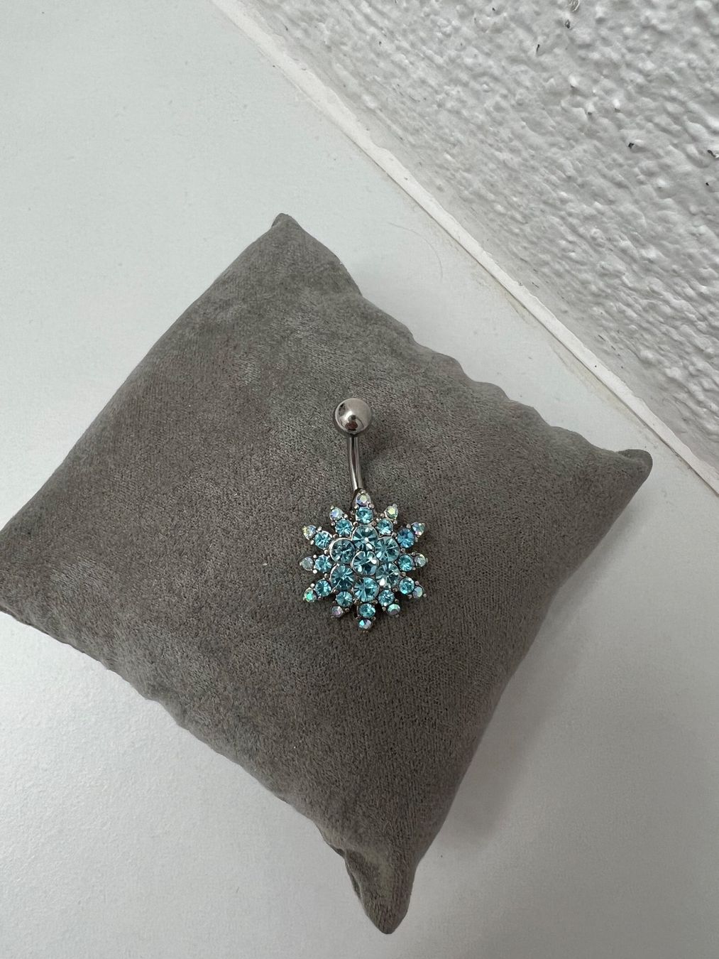 Gioielli per piercing: Bauchnabelpiercing türkis ungetragen – Nuovo e nell'imballaggio originale da Jona venduto da n.ferrari