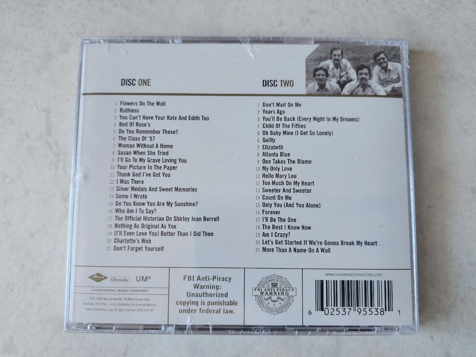 CD: Statler Brothers  -  Gold  /  2 CD Fabrikneu – Nuovo e nell'imballaggio originale da Schneisingen venduto da backstore24 1