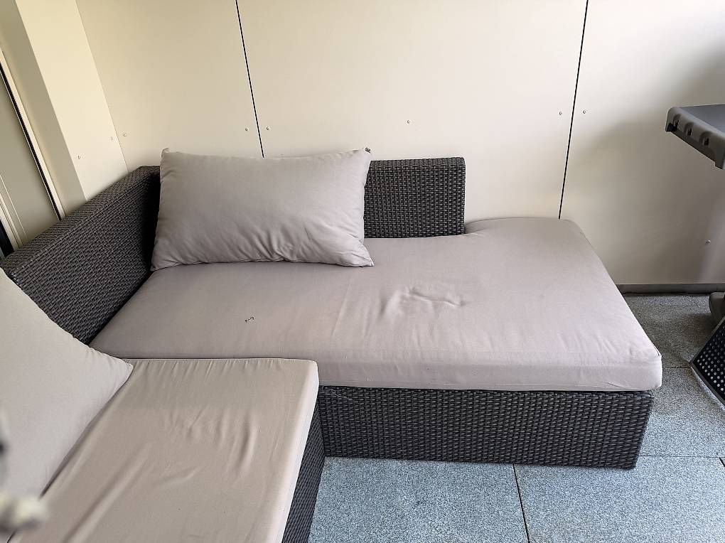 Divani: Polyrattan Gartenlounge von Möbel Pfister – Usato da Adligenswil venduto da TST04 3