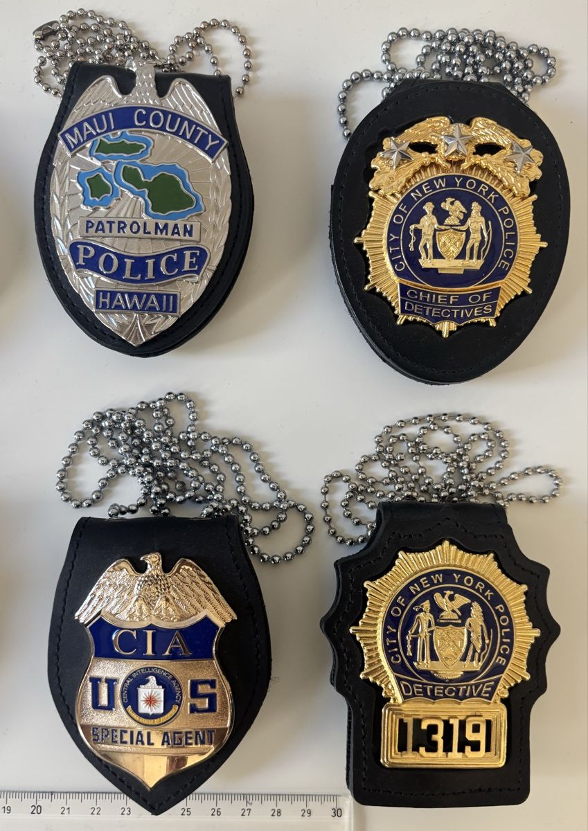 Placchette & Badge: Police Badges USA Metall – Nuovo (secondo la descrizione) da Wohlen b. Bern venduto da Rocky67 2