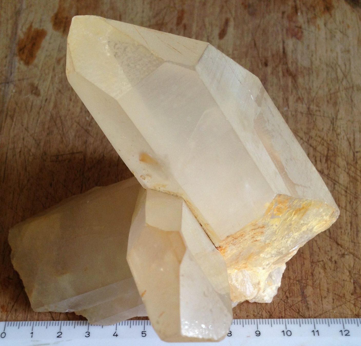 Mineralien & Heilsteine: pointes de cristal de quartz en formation croix – Gebraucht aus Vevey von zabounetta 9