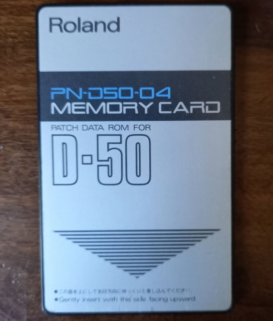 Roland Strumenti musicali: Roland D-50 D-550 ROM Card PN-D50-04 – Usato da Luzern venduto da garlicia
