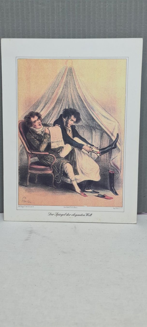 Grafiken & Lithographien: Der Schuh in der Karikatur, Lithographie – Gebraucht aus Sins von sagitarius58 4