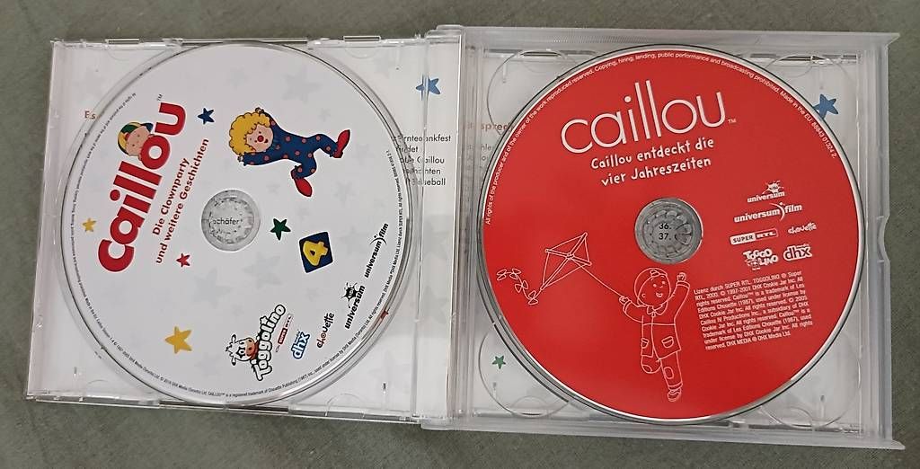CD: Hörspiel-CD-Box Caillou – Usato da Münchenstein venduto da Bouba3 2