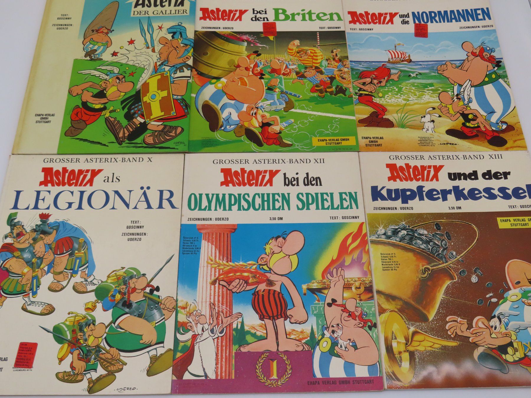 Comics: 30x Asterix Comic Sammlung – Gebraucht aus Reinach BL von WBZ-Flohmarkt 5