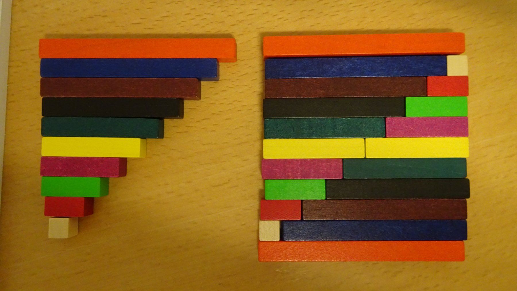 Libri: Cuisenaire-Stäbe Rechenstäbchen + Buch mit Arbeitsblättern – Nuovo (secondo la descrizione) da Zürich venduto da blaumeisli62 1