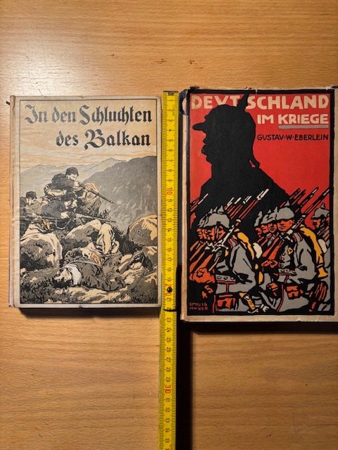 Libri: 2 alte Bücher aus dem ersten Weltkrieg – Usato da Seon venduto da retep012