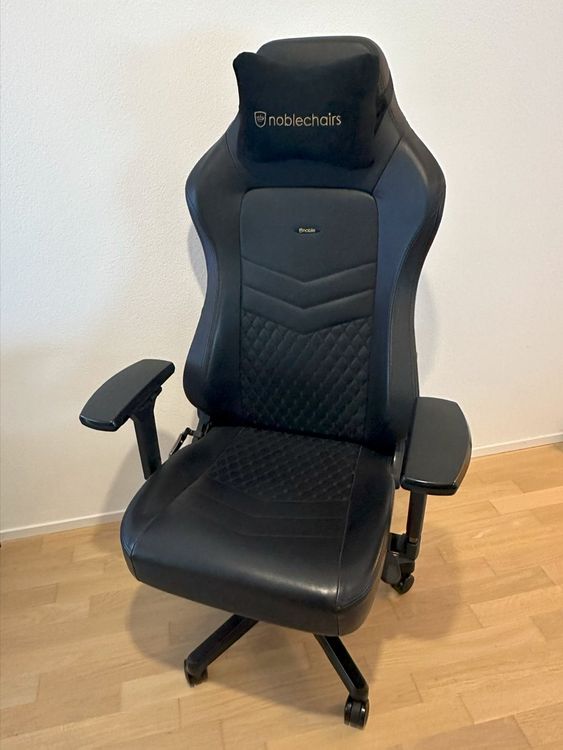 TOP! noblechairs HERO Echtleder Kaufen auf Ricardo