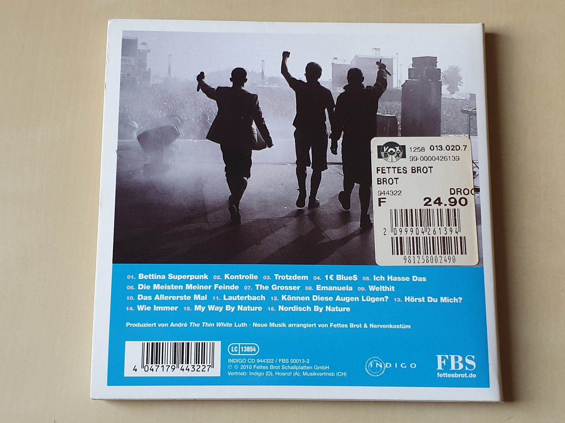 CD: Fettes Brot Brot – Usato da Stansstad venduto da collectorsshop 1
