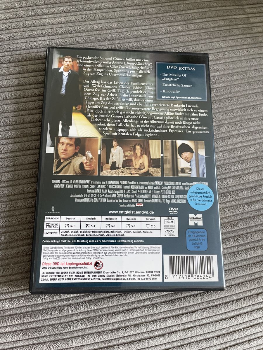 Tutti i DVDs: Entgleist – Usato da Sargans venduto da Didis 1