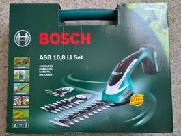 BOSCH ASB 10,8 LI Set Akku-Strauchschere, Grasschere