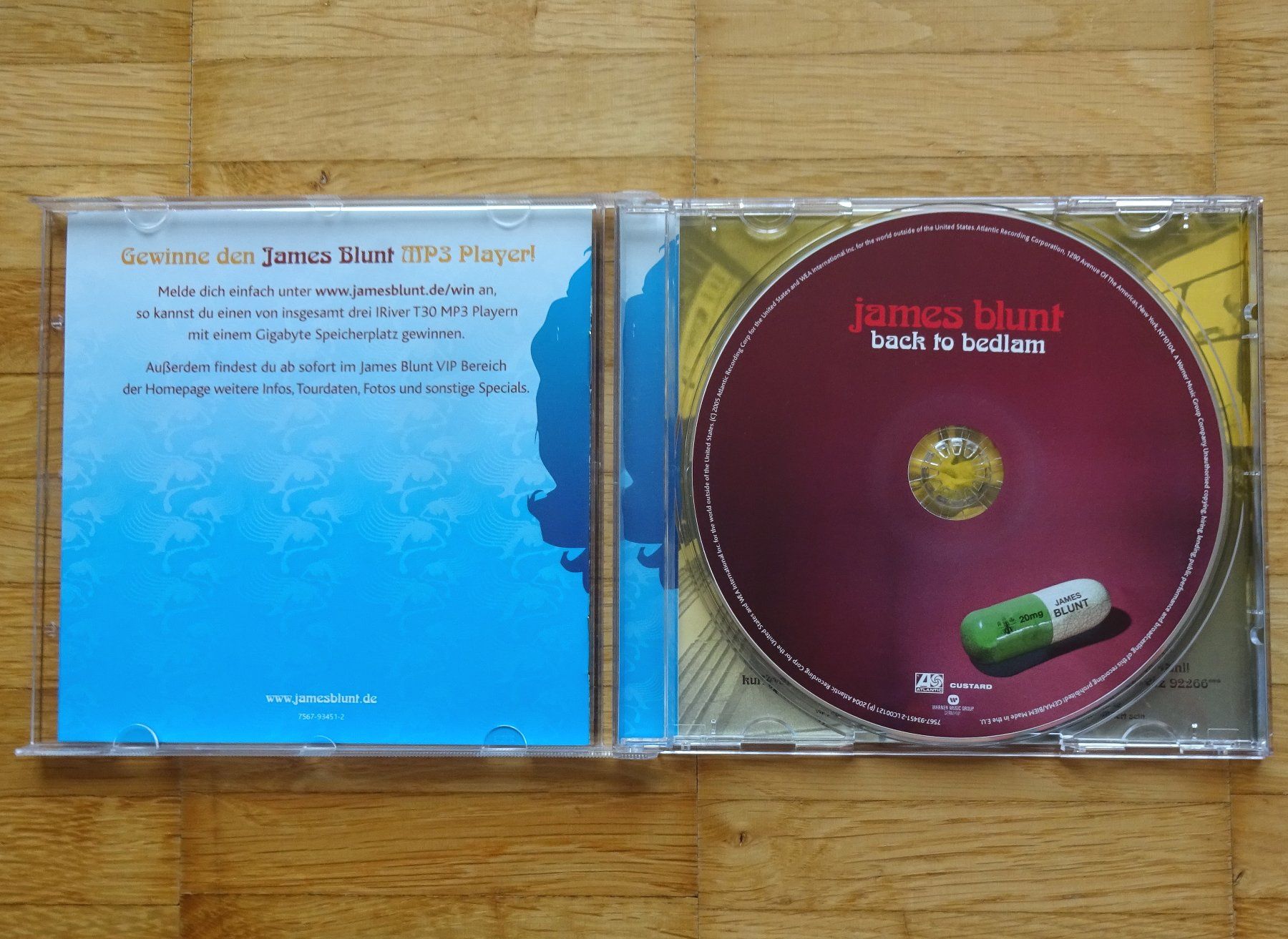 CD: James Blunt: Back To Bedlam – Usato da St.Gallen venduto da Paddington11 3