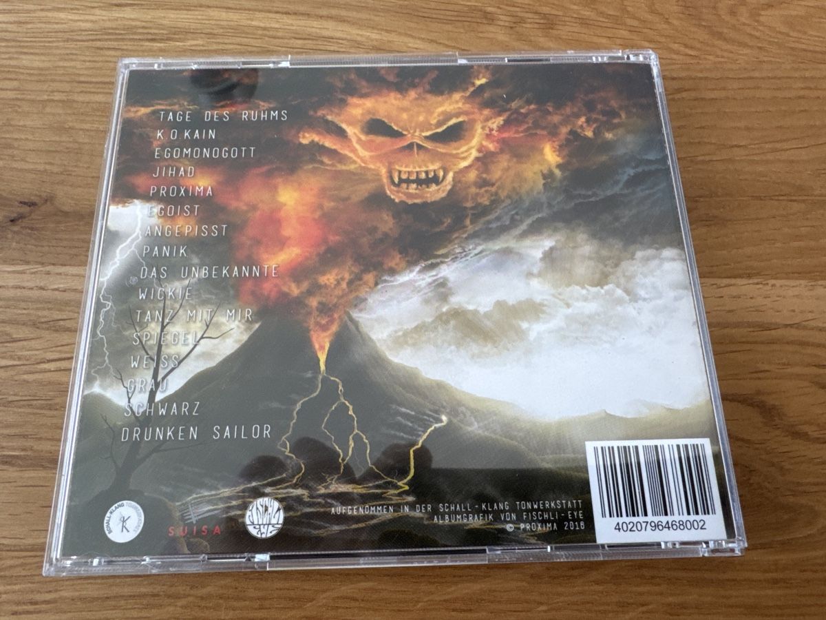 CD: Schweizer  Death Metalband Proxima - "Stellar Parallax" CD – Usato da Muhen venduto da Kusi_ 1
