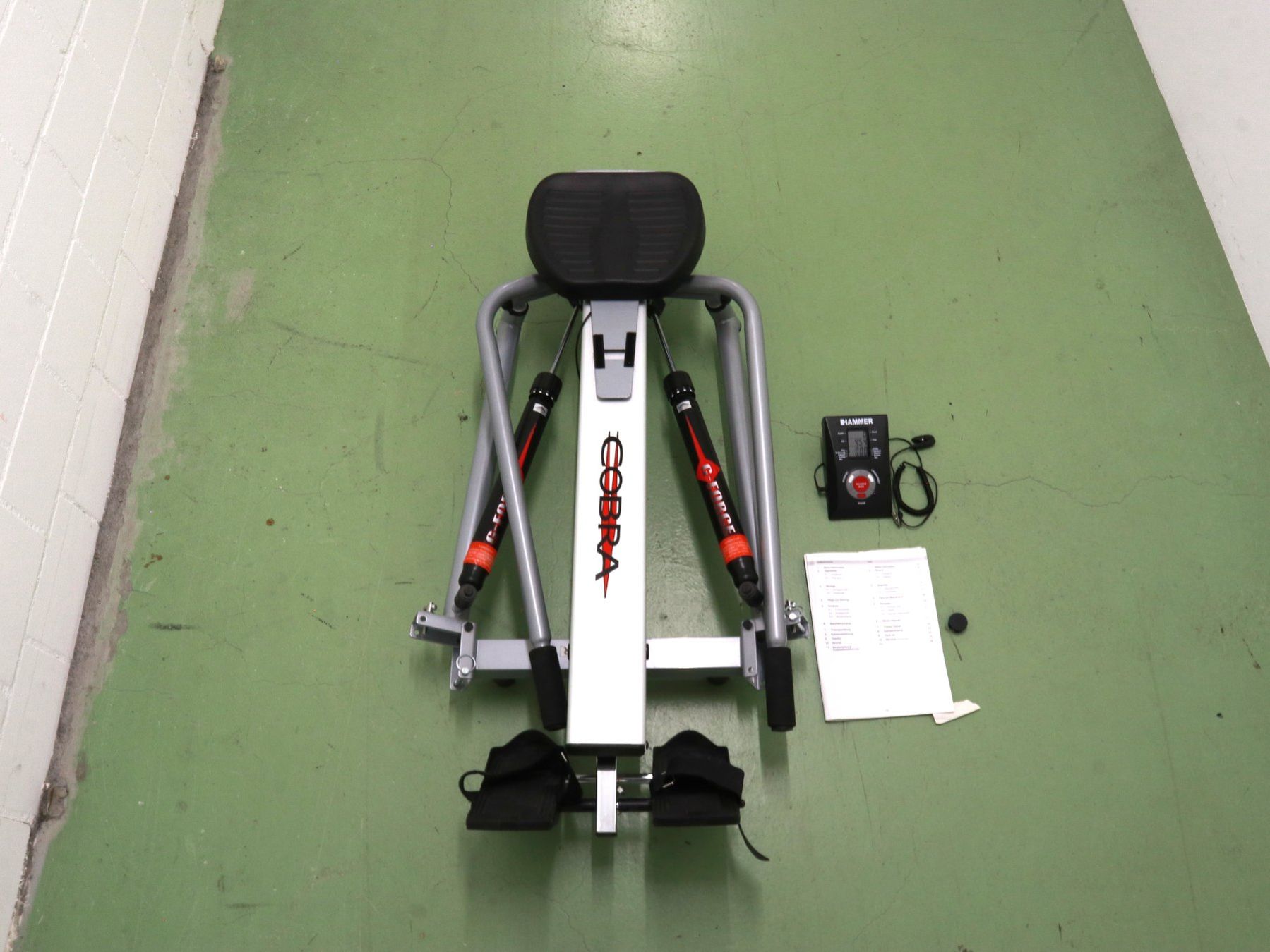 Hometrainer: HAMMER 4536 Rower Cobra Rudergerät – Usato da Steinen venduto da Restwert_Steinen 7