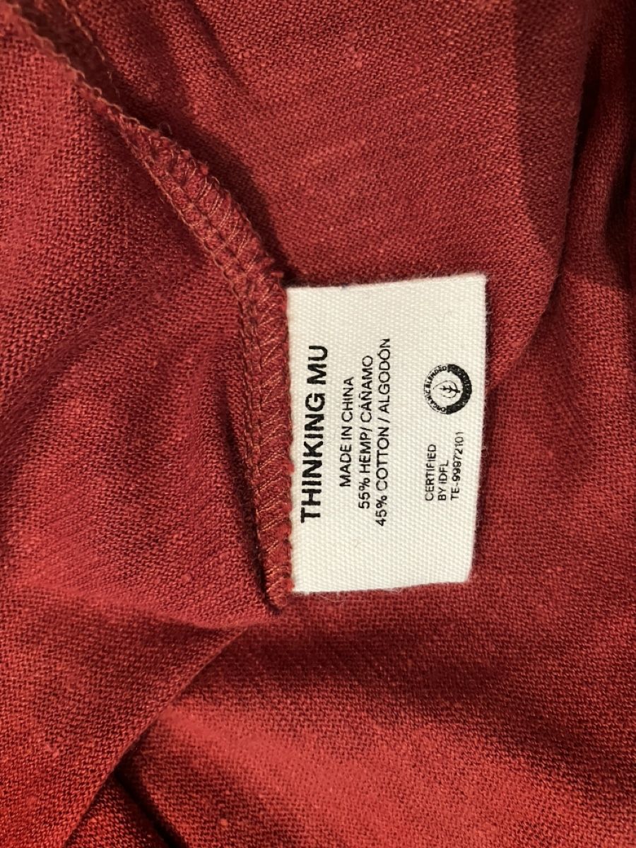 Thinking Mu T-shirt: Thinking Mu Shirt Hanf Rot S – Usato da Zürich venduto da ysk_xn8c 1