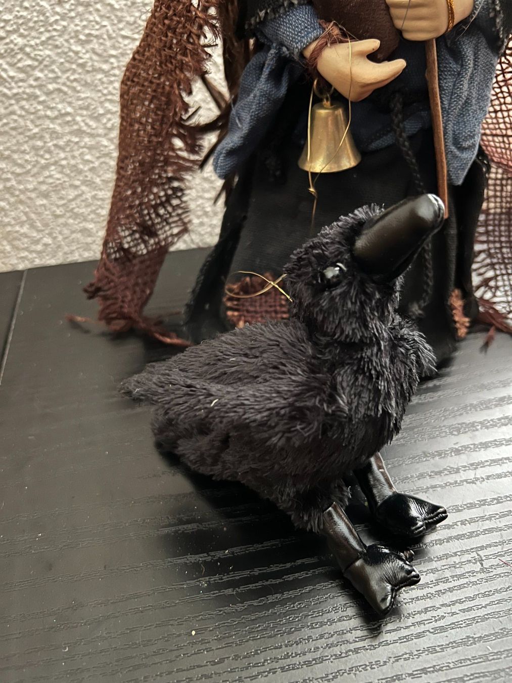 Figurines: Hexe Figur mit Rabe – D'occasion à Wittenbach par Xastridx 1