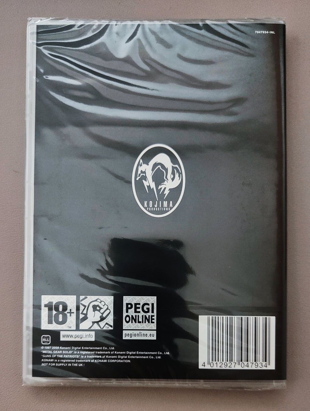 Giochi: Metal Gear Solid 4 PROMO-DVD - NEU – Nuovo (secondo la descrizione) da Bern venduto da breesell321 1