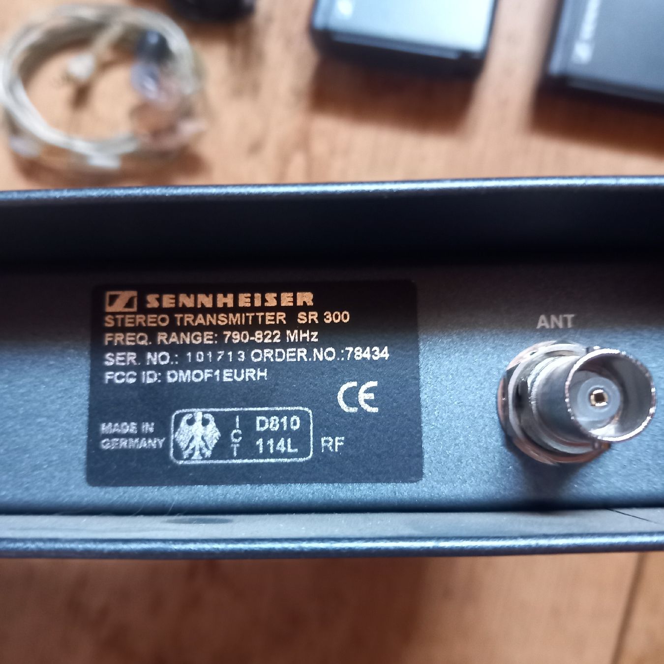 Sennheiser Radiocomunicazione: Sennheiser EW 300 IEM G2 System Stereo Transmitter – Usato da Ebnat-Kappel venduto da blazzi 1