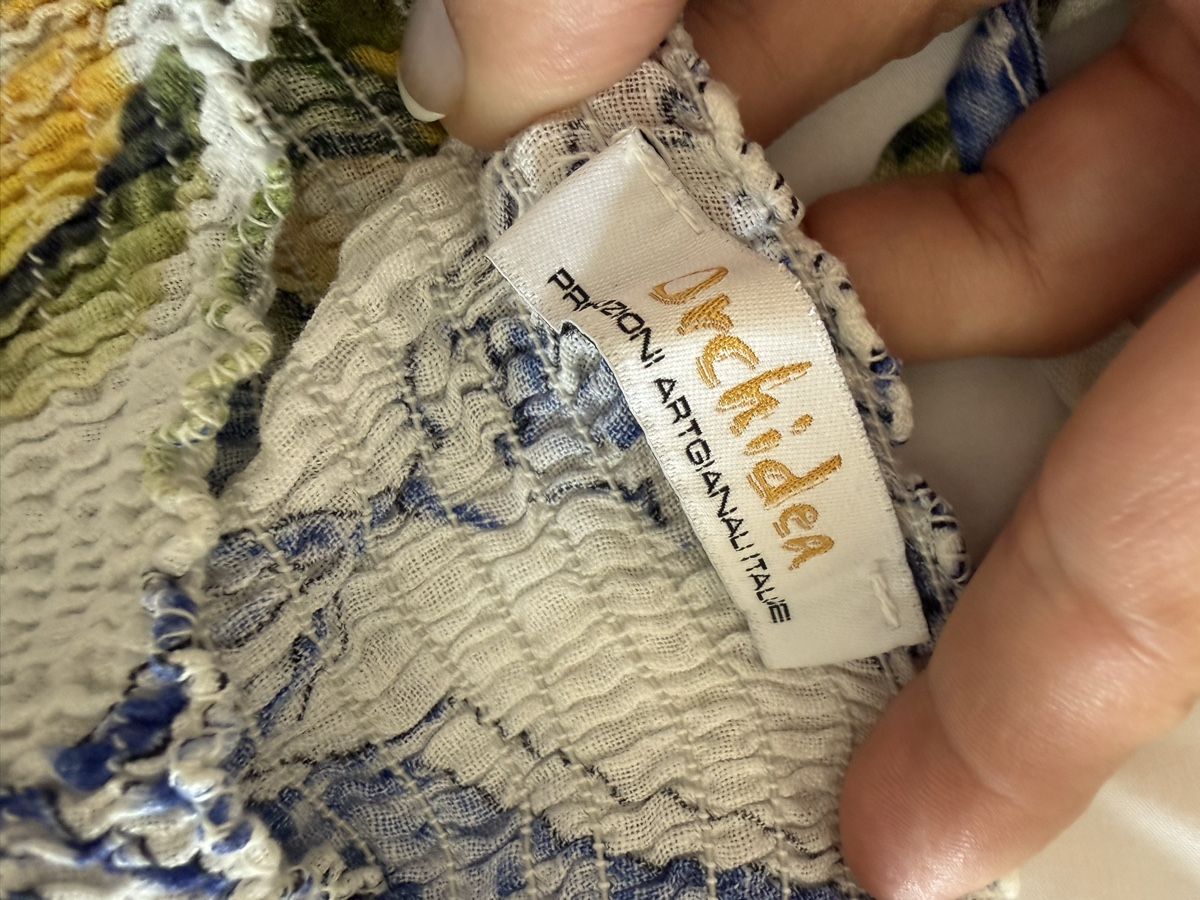 Robes et jupes: Italienisches Mädchen Leinenkleid  – Neuf (Voir description) à Habsburg par franziska_81 5
