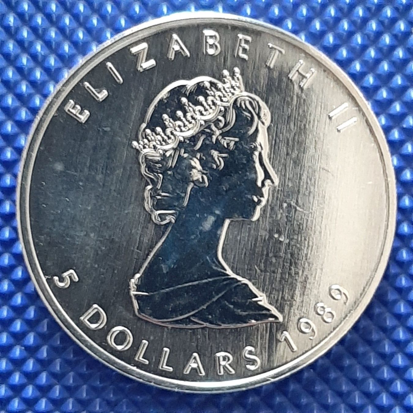 Toutes les monnaies: 1 oz Silver Canada Maple Leaf 1989 – Neuf (Voir description) à Carouge GE par cecob0909 1