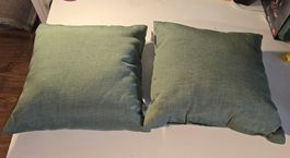 Kissen matcha 37x37x15 cm 2 Stk