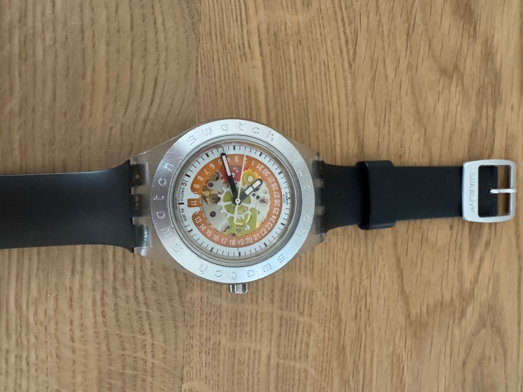 Swatch Orologi: Swatch Automatik Diaphane Uhr – Usato da Wettingen venduto da JaHa2000 1