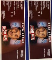 2 Stück Kaya Janar - Hör Uf! Tickets, vom Sonntag, 27.09.26