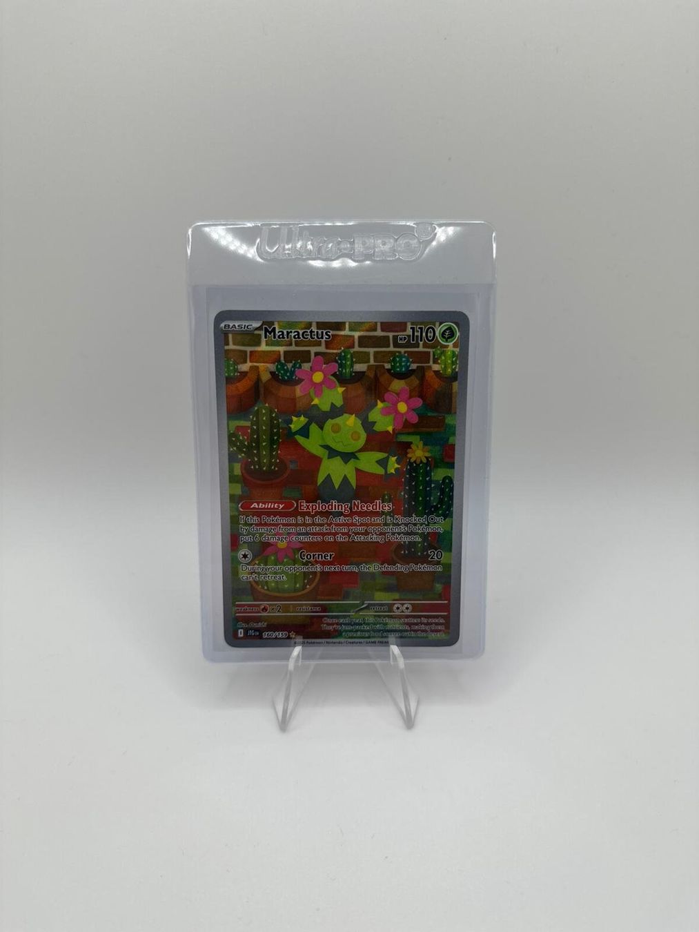 Pokémon Carte collezionabili: Maractus JTG 160 (EN) – Nuovo (secondo la descrizione) da Wil SG venduto da V_V_TCG