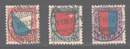 Pro Juventute Serie 1920  ʘ