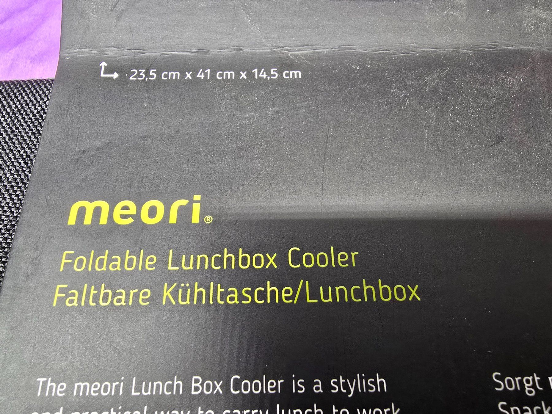 Frigoriferi & Refrigeratori: Meori faltbare Kühltasche / Lunchbox – Nuovo (secondo la descrizione) da Rebstein venduto da James-Dean 1