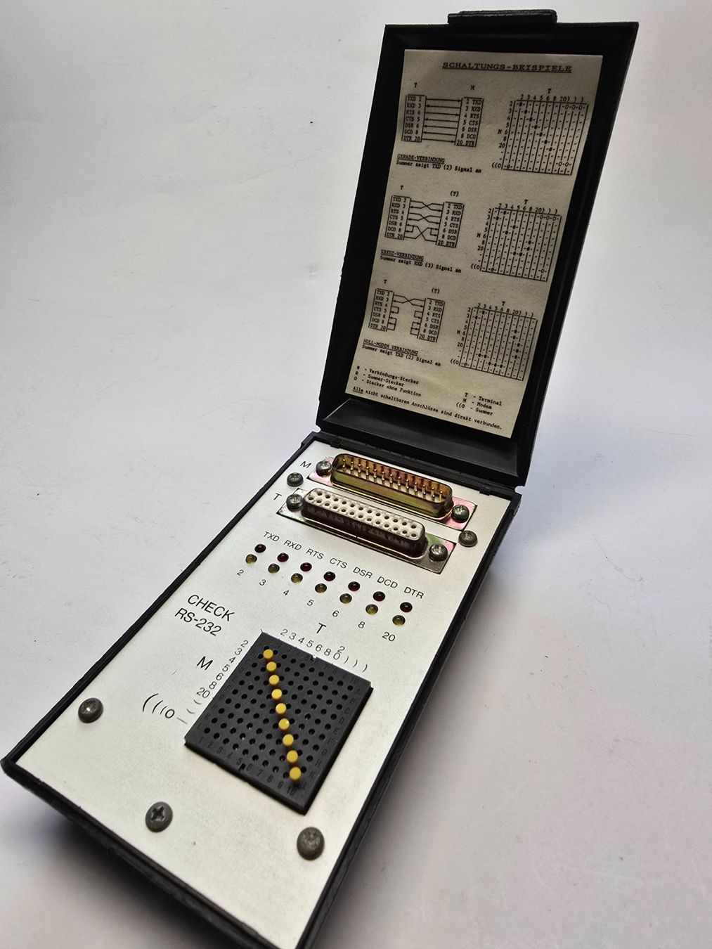 Misurare: Vintage RS232-Tester DB25   (1982) – Usato da Balgach venduto da Zwickau01 7