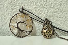 2 Halsketten im Mittelalter-Stil