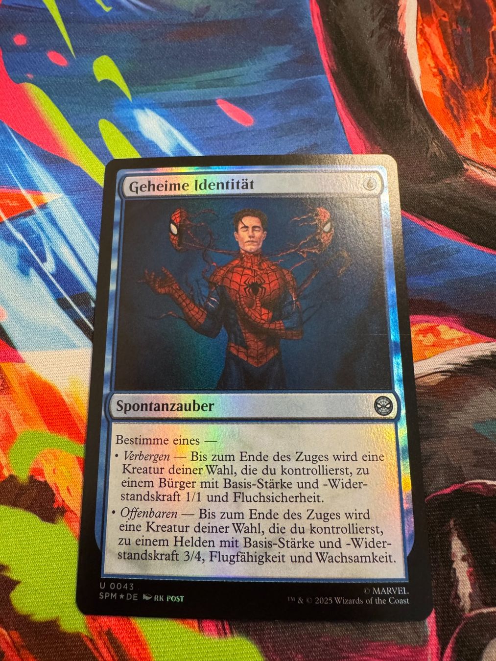 Magic The Gathering Carte collezionabili: Geheime Identität - Foil - Marvel's Spider-Man - Magic – Nuovo (secondo la descrizione) da Bülach venduto da Pfrenzel