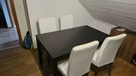 Esstisch ausziehbar mit 4 stühlen