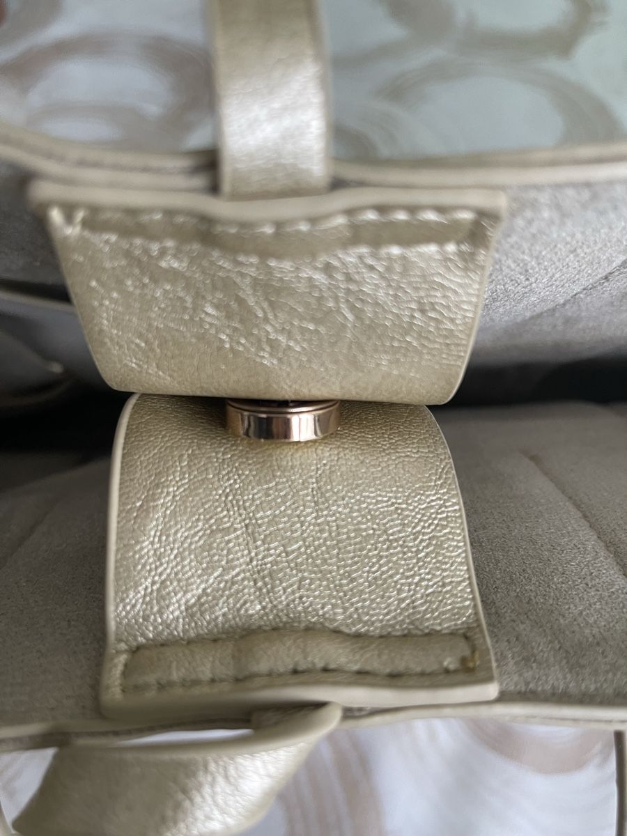 Borse da donna: Tragetasche in dezentem Gold – Usato da Ueberstorf venduto da ojas23 3