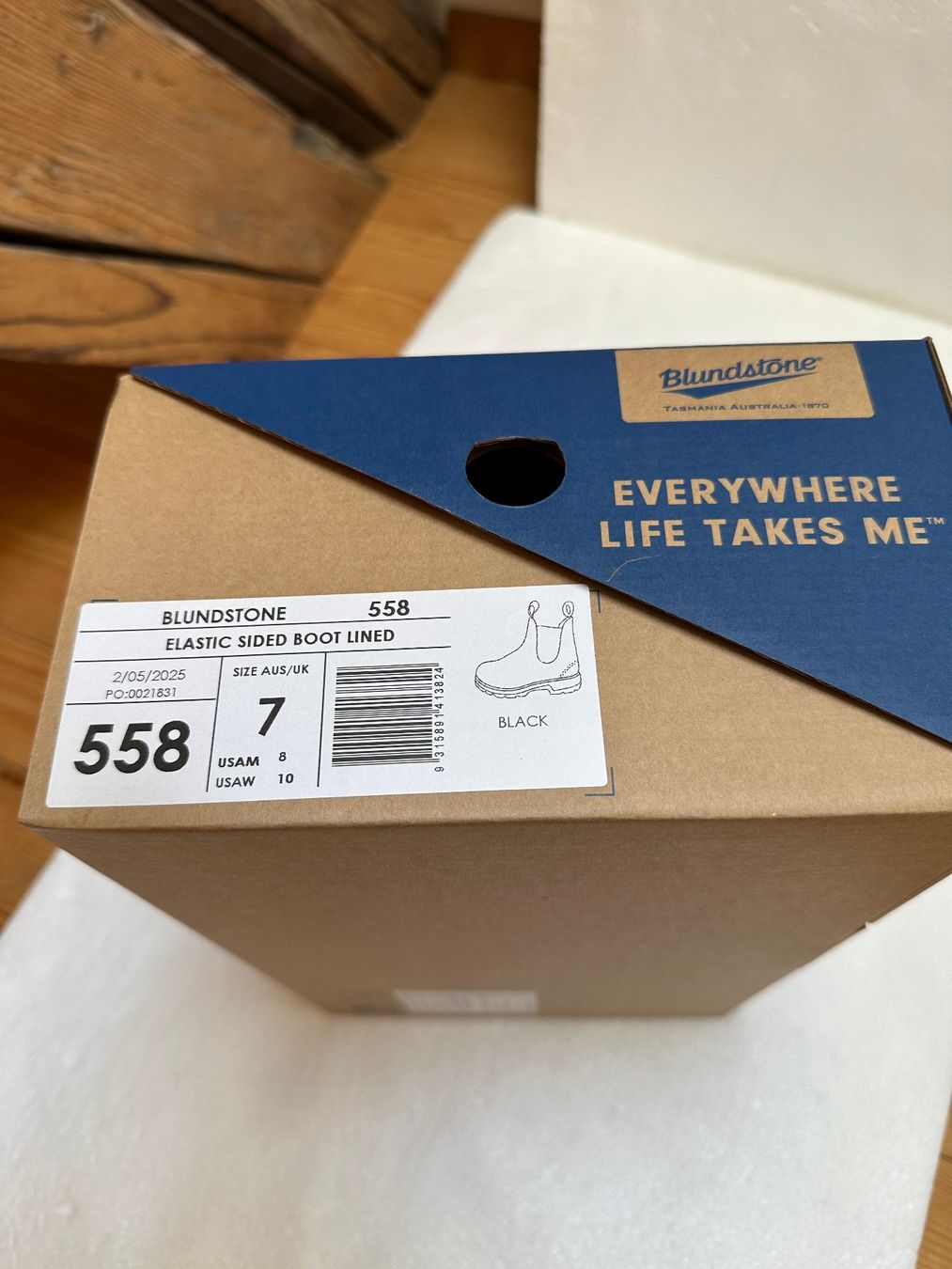 Blundstone Scarpe da uomo: Blundstone Classics 558 Gr. 41 schwarz neu! – Nuovo e nell'imballaggio originale da Gümmenen venduto da FelizitasHermann 8