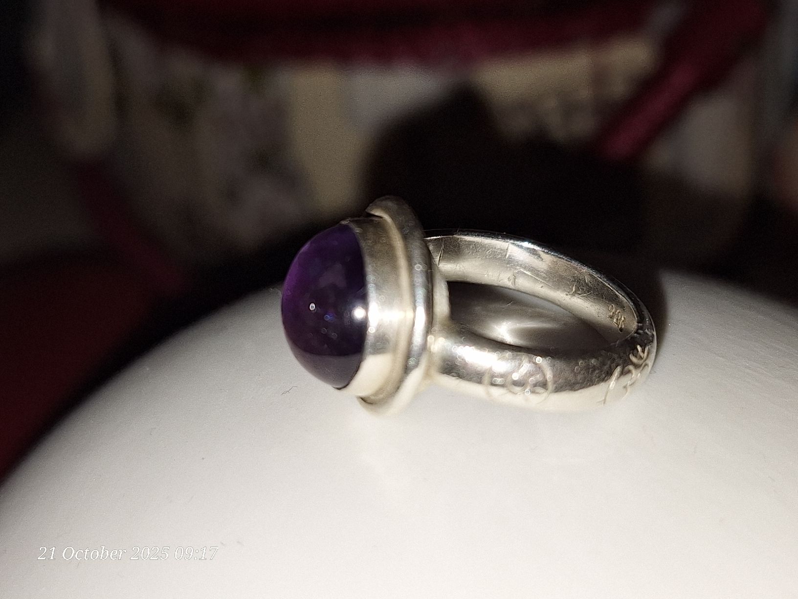 Anelli: Silver Ring with Amethyst 18mm – Usato da Marin-Epagnier venduto da Natasa82 3