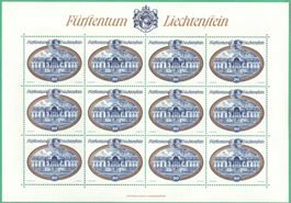Kleinbogen Schlösser  1977      postfrisch