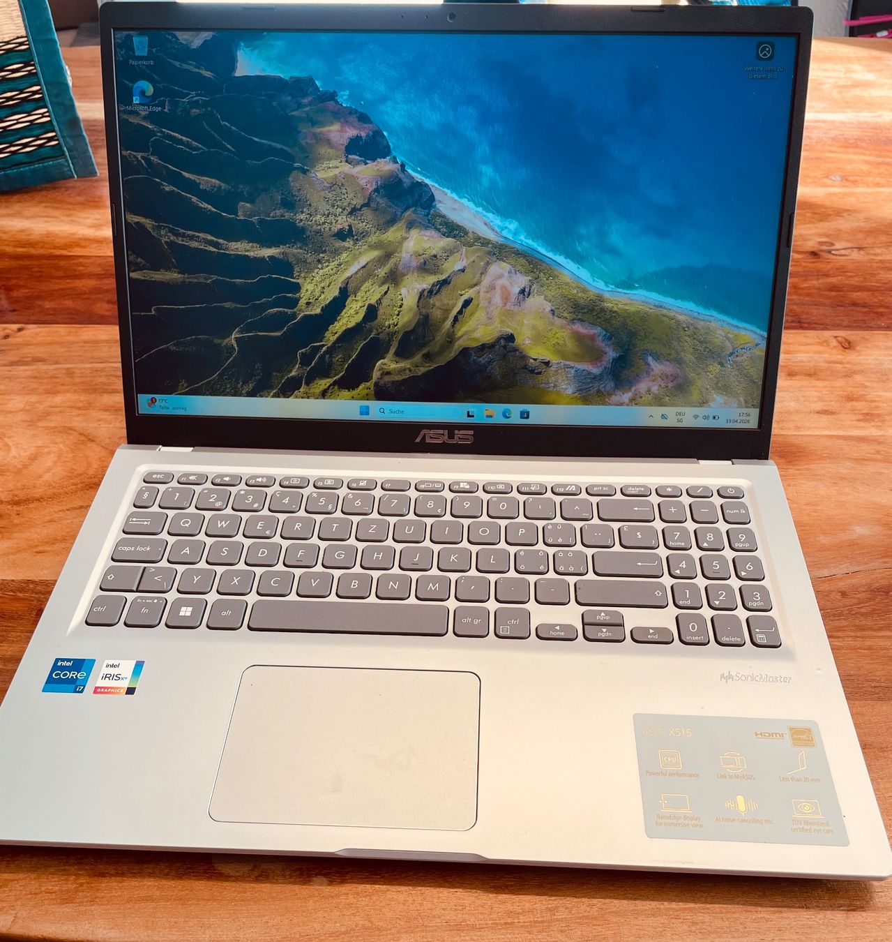 Asus Notebooks: Asus F515E, Top Zustand, Windows11 – Gebraucht aus Lyss von Katai