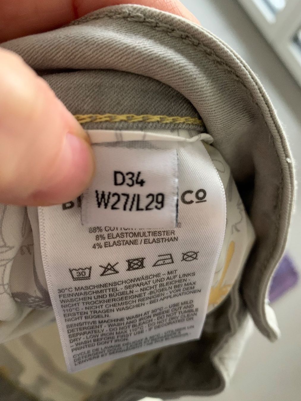 Jeans: Zweifarbige Jeans 27 – Nuovo (secondo la descrizione) da Hausen am Albis venduto da k_b_th92 2