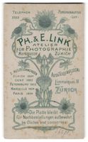 Fotografie Ph., E. Link, Zürich, limmat