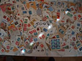 Briefmarke 500g. auf Papier Schweiz  Beurteile nach Bilder.