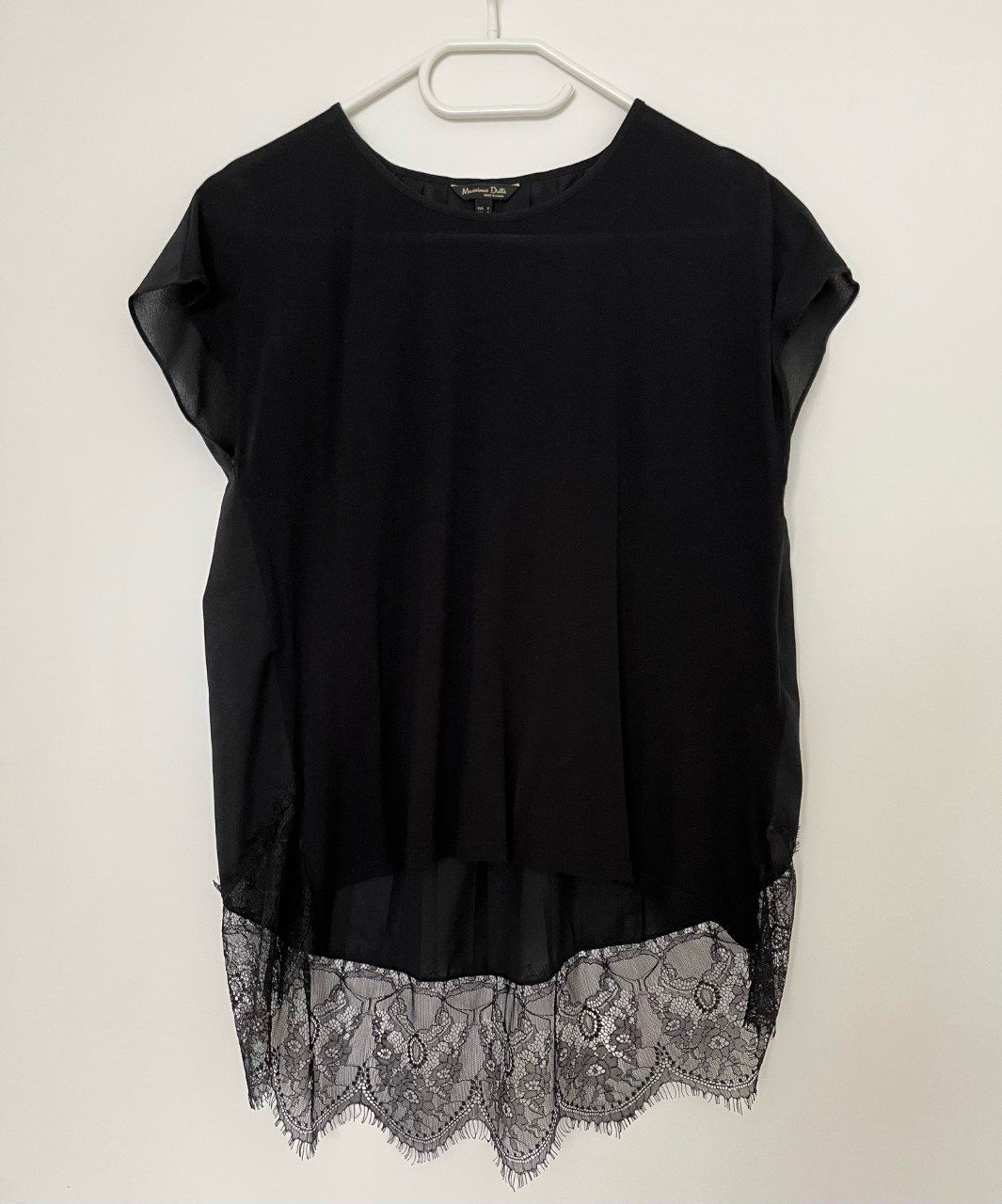Massimo Dutti T-shirt: Shirt von Massimo Dutti, Gr. S, Farbe schwarz – Usato da Triesen venduto da dardaleni