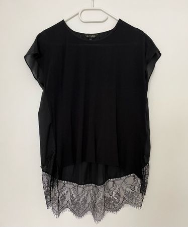 Shirt von Massimo Dutti, Gr. S, Farbe schwarz