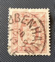 Dänemark alte briefmarke