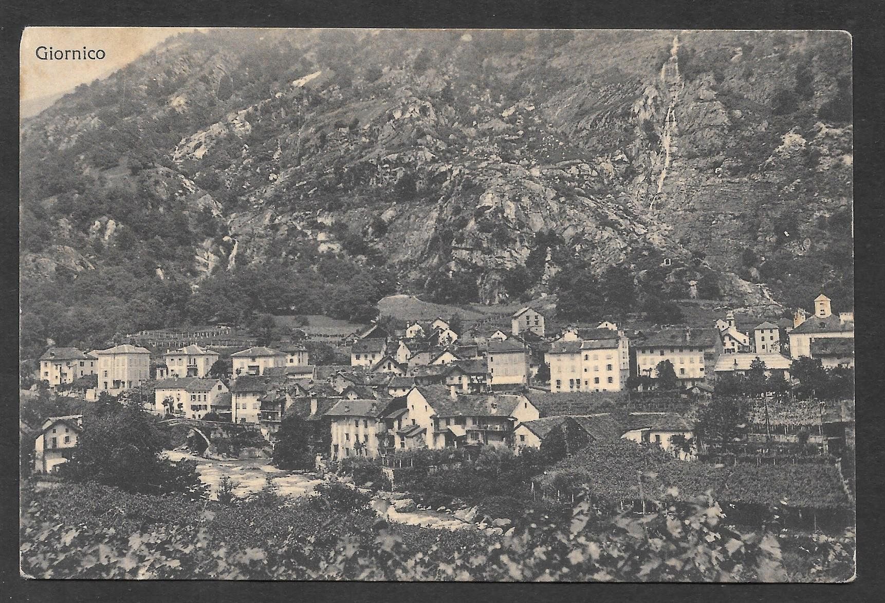 Cartoline postali: Giornico Dorfansicht Feldpoststempel – Usato da Olten venduto da clotaldi